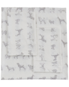 Melange Mélange Home 400tc Sateen Cotton Dog Classic Pleat Sheet Set In Grey