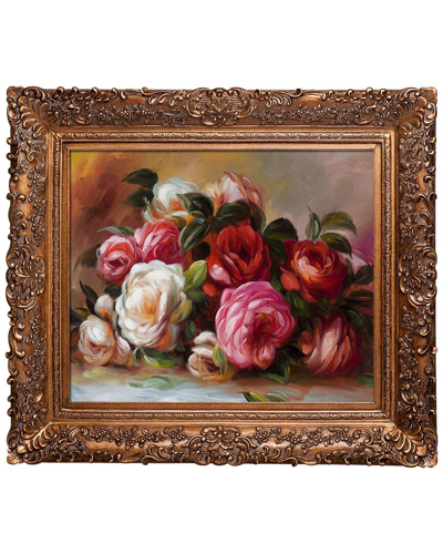 La Pastiche Discarded Roses By Pierre-auguste Renoir Wall Art
