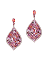 Genevive 14k Rose Gold Vermeil Earrings