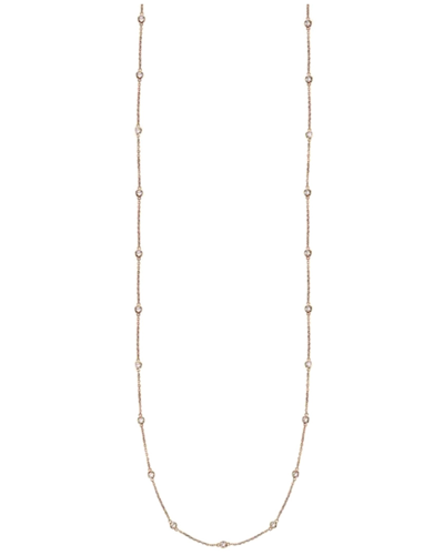 Suzy Levian 14k 0.60 Ct. Tw. Diamond 36in Station Necklace