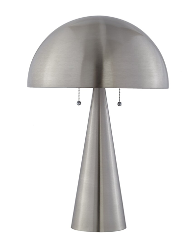 Inspired Home Neveah Table Lamp In Silver