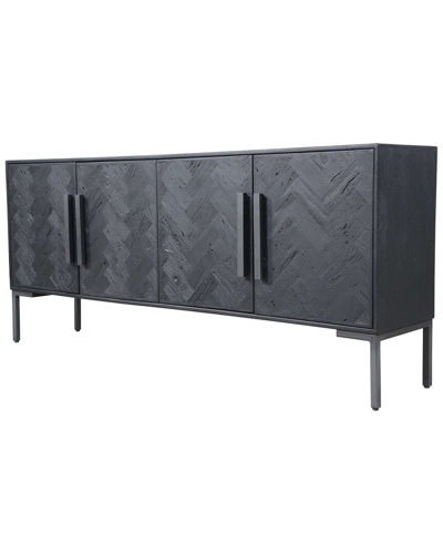 Moe's Home Collection Fishbone Sideboard In Black