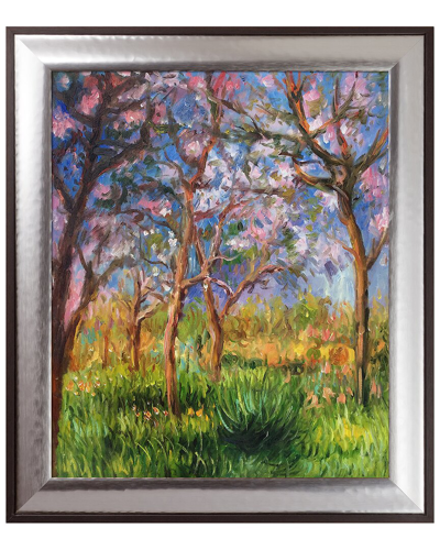 La Pastiche Giverny In Springtime Framed Art Print In Multicolor
