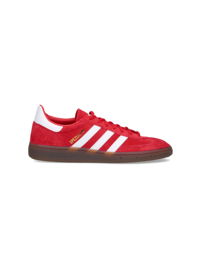Adidas Originals Handball Spezial 绒面皮运动鞋 In Red
