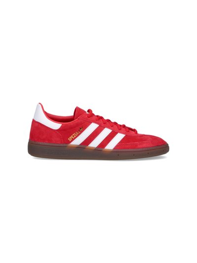 Adidas Originals Handball Spezial Suede Trainers In Red