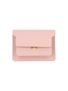 Marni Trunk Medium Shoulder Bag In Pink