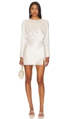 Line & Dot Ventura Dress In Ivory