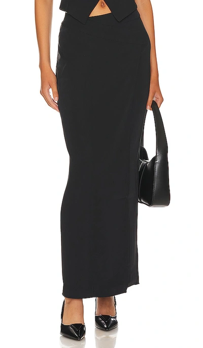 Lovers & Friends Brodie Maxi Skirt In Black