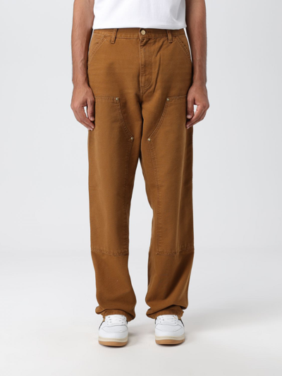 Carhartt Pants  Wip Men Color Brown