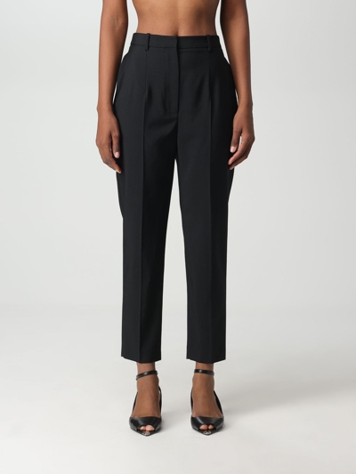 ALEXANDER MCQUEEN MCQUEEN PANTS IN WOOL AND CUPRO,E46953002