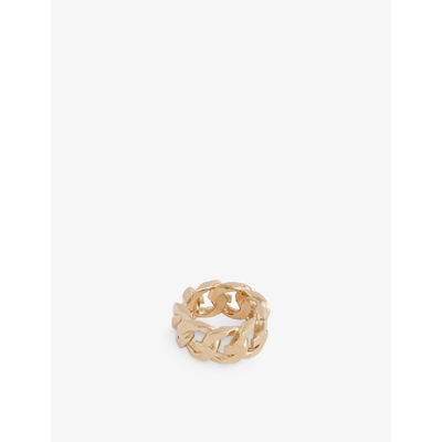 Givenchy G-chain Ring In Golden Yellow