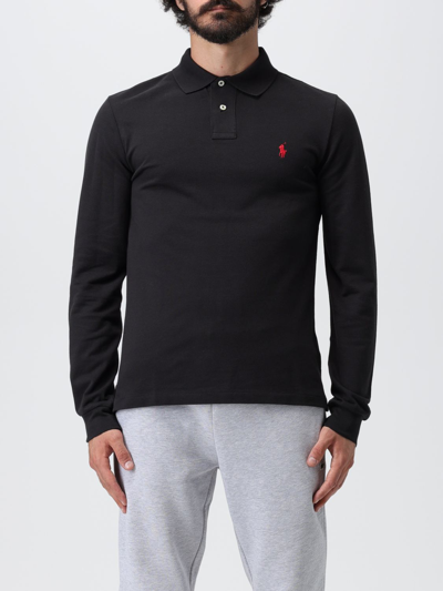 POLO RALPH LAUREN POLO SHIRT POLO RALPH LAUREN MEN COLOR BLACK,E62786002