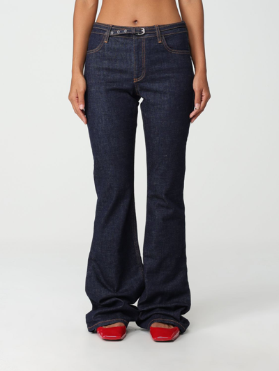 Philosophy Di Lorenzo Serafini Low-rise Flared Jeans In Blue