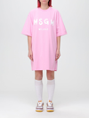 Msgm Dress  Woman Color Pink