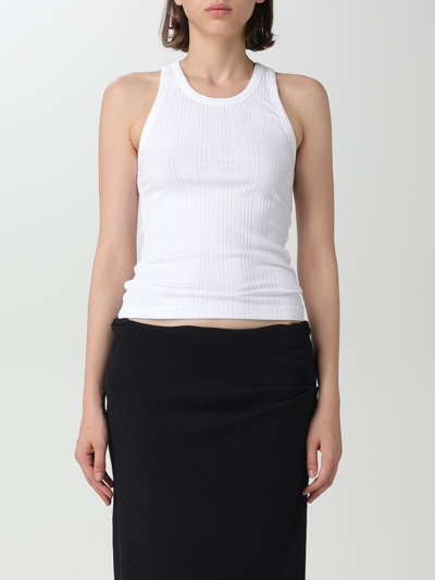 Helmut Lang Top  Woman Color White