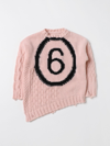 Mm6 Maison Margiela Sweater  Kids Color Pink