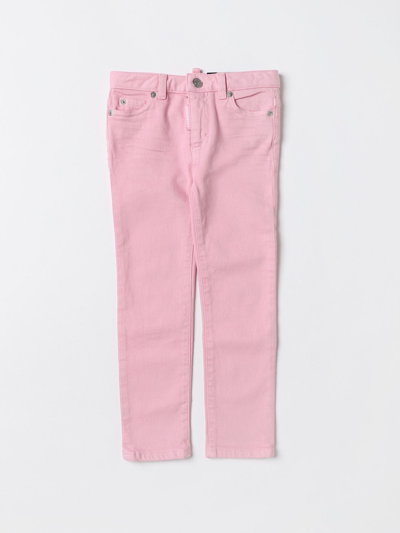 Dsquared2 Junior Trousers  Kids Colour Pink