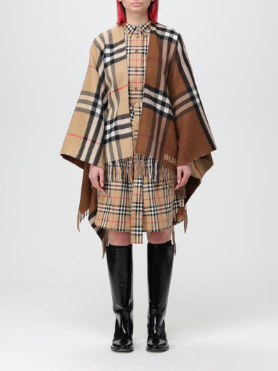 Burberry Cape  Woman Color Beige