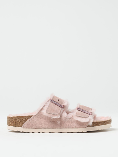 Birkenstock Flat Sandals Woman Color Pink | ModeSens