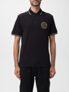 VERSACE JEANS COUTURE POLO衫 VERSACE JEANS COUTURE 男士 颜色 黑色,E65937002