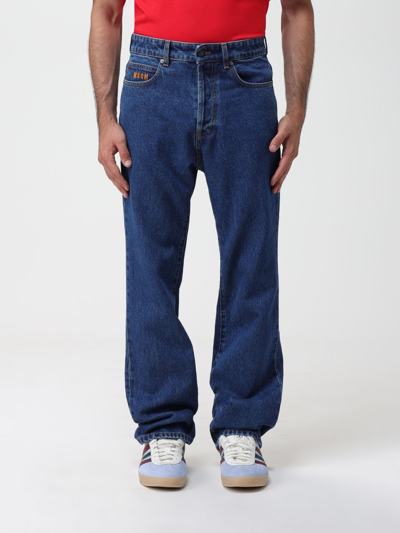 Msgm Jeans  Men Colour Blue