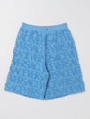YOUNG VERSACE SHORTS YOUNG VERSACE KIDS COLOR BLUE,E67182009