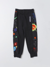 YOUNG VERSACE PANTS YOUNG VERSACE KIDS COLOR BLACK,E67560002