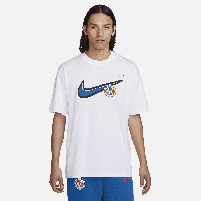 Nike Club Amã©rica  Men's Soccer Max90 T-shirt In White
