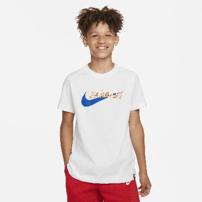 Nike Club Amã©rica Big Kids'  Soccer T-shirt In White