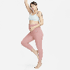 Nike Women's Zenvy (m) Gentle-support High-waisted 7/8 Leggings With Pockets (maternity) In Pink