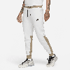 Nike Sportswear Tech Fleece "summit White/khaki/black" Track Pants In White