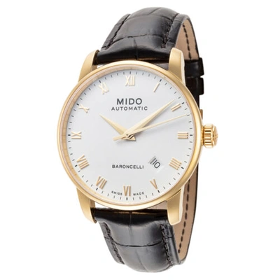 Pre-owned Mido Men's M86003264 Baroncelli Ii 38mm Automatic Watch