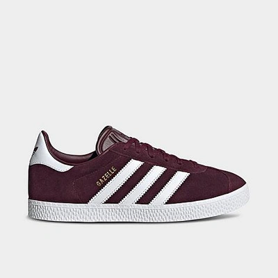 Adidas Originals Adidas Big Kids' Originals Gazelle Casual Shoes In Maroon/footwear White/footwear White