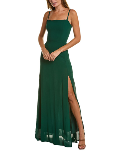 Jl Luxe Delphi Maxi Dress In Green
