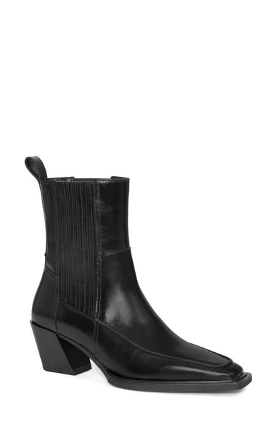 Vagabond Shoemakers Alina Square Toe Bootie In Black