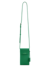 Maison De Sabre Phone Pouch In Emerald Green