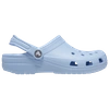 Crocs Womens Blue Calcite Classic Brand-embossed Rubber Clogs Eur 41 / 8 Uk In Blue