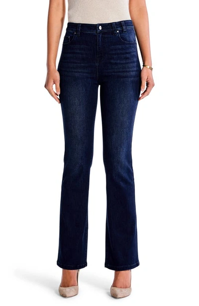 Nic + Zoe High Waist Bootcut Jeans In Twilight