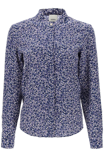 Isabel Marant Ilda Silk Shirt With Floral Print