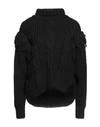 Jijil Woman Turtleneck Black Size 4 Acrylic, Viscose, Wool, Alpaca Wool