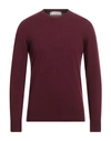 Altea Man Sweater Burgundy Size Xxl Cashmere In Red