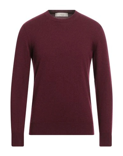 Altea Man Sweater Burgundy Size Xxl Cashmere In Red