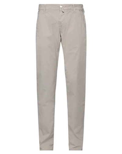 Jacob Cohёn Man Pants Dove Grey Size 34 Cotton, Lycra