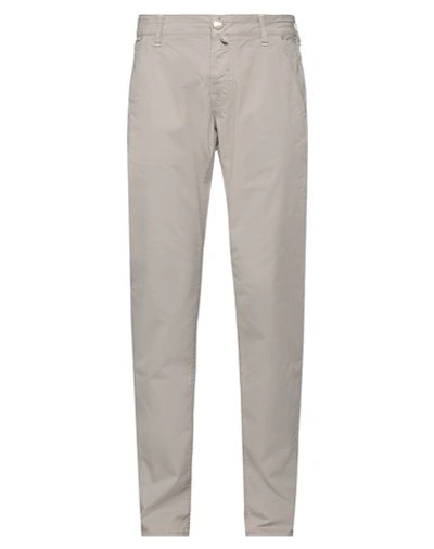 Jacob Cohёn Man Pants Dove Grey Size 28 Cotton, Lycra In Grey