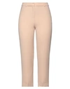 Gattinoni Woman Pants Beige Size 10 Polyester, Elastane In Beige