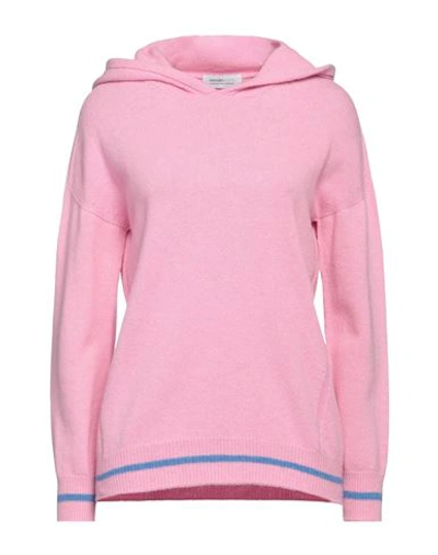 Pianurastudio Woman Sweater Pink Size S Wool, Polyamide