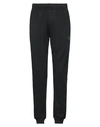 Ea7 Man Pants Black Size M Cotton In Black