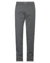 Trussardi Man Pants Grey Size 30 Cotton, Elastane