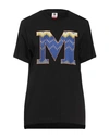 M Missoni Woman T-shirt Black Size Xs Cotton