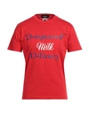 Dsquared2 Man T-shirt Red Size Xxl Cotton